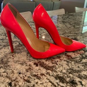 Christian Louboutin So Kate Pink Heels size 36.5